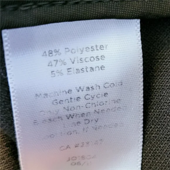 Talbots Womens Curvy Trousers Pants Brown Size 12P Business Careerwear Academia - Picture 8 of 8